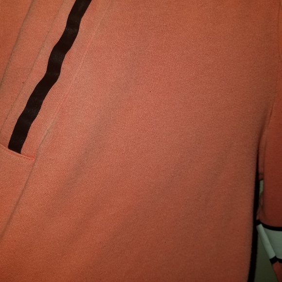 Vintage VICTORIAS SECRET PINK coral and black boyfriend sweatpants xs - Picture 5 of 8